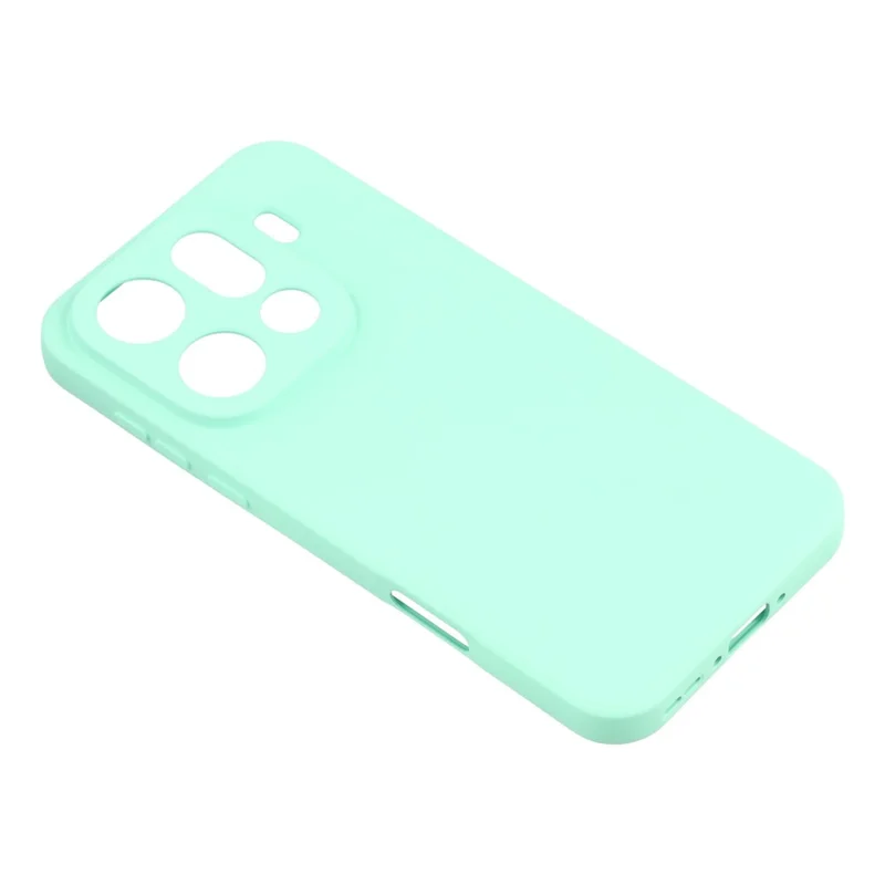 For Oppo Find X9 Pro 5G Case TPU Back Soft Anti-Scratch Fiber Lining Phone Cover - Baby Blue