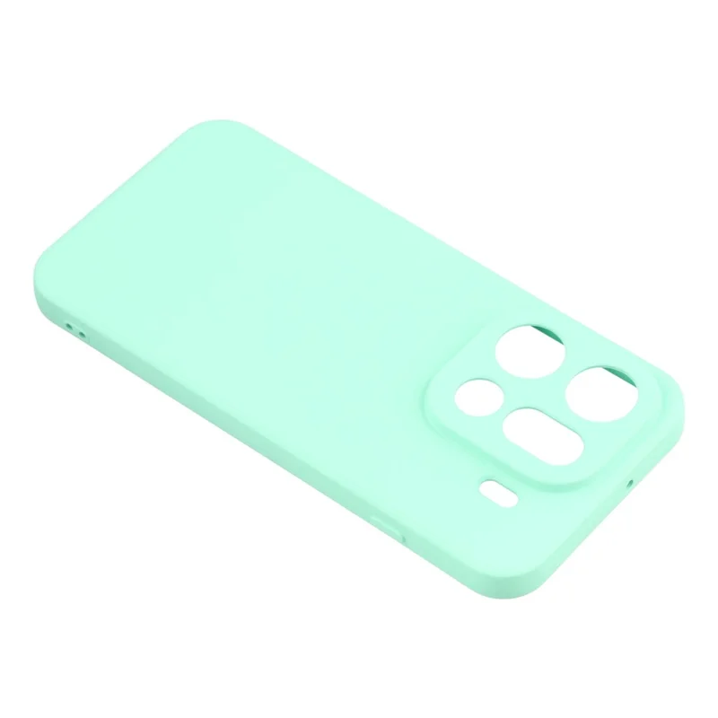 For Oppo Find X9 Pro 5G Case TPU Back Soft Anti-Scratch Fiber Lining Phone Cover - Baby Blue
