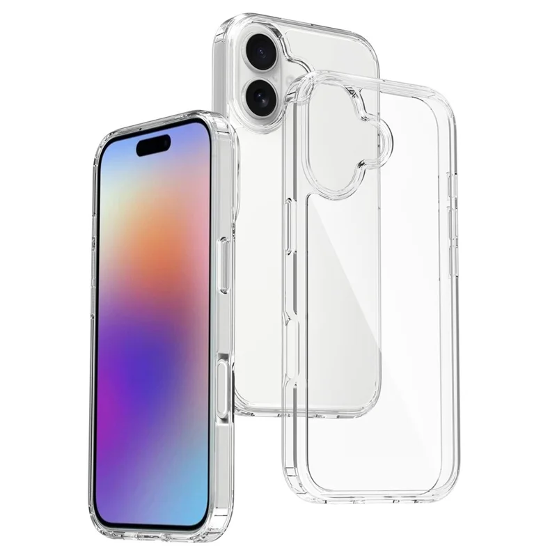 Compra em Volume para Capa iPhone 17 1,5 mm TPU PC Antiarranhões à Prova de Choque - Transparente