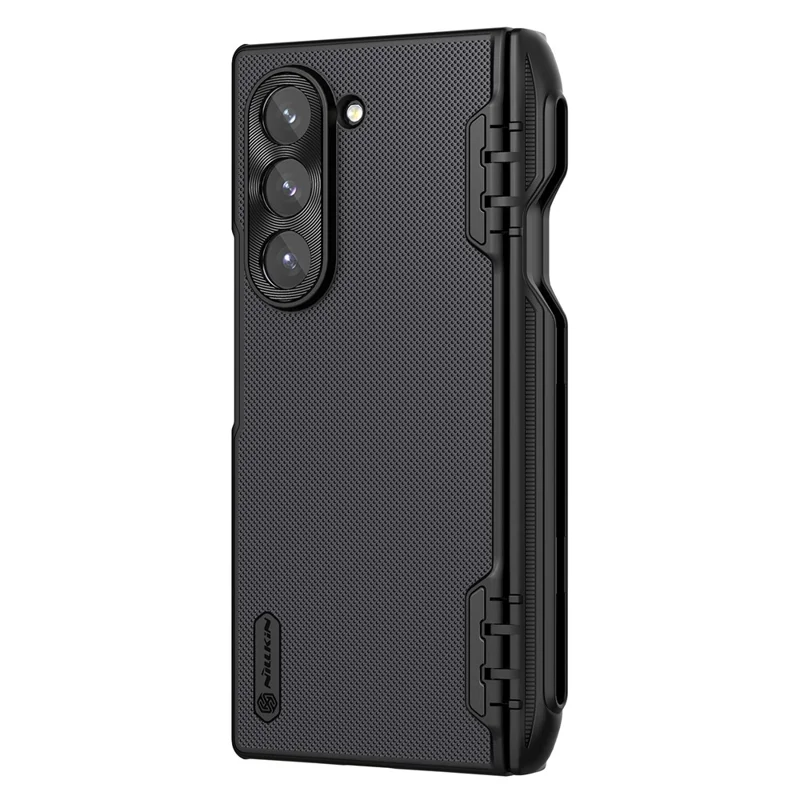 NILLKIN Super Frosted Shield Fold for Samsung Galaxy Z Fold6 5G Case PC Matte Phone Cover with Pen Slot - Black