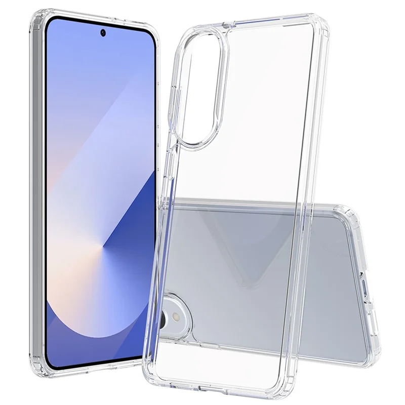 Bulk Purchasing For Samsung Galaxy S25 Edge Case 1.5mm TPU PC Anti Scratch Shockproof Phone Cover - Transparent