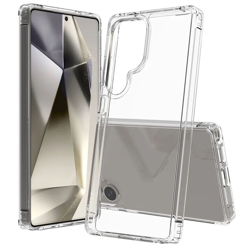 Bulk Purchasing For Samsung Galaxy S24 Ultra Case 1.5mm TPU PC Anti Scratch Shockproof Phone Cover - Transparent