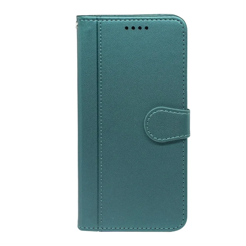 Voor Oppo Find X9 Pro 5G portemonnee hoesje Magnetische sluiting Lederen telefoonhoes met bandje - Groen