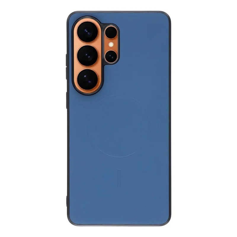 X-LEVEL для Samsung Galaxy S26 Ultra магнитный чехол задняя панель из ПК + ТПУ + искусственная кожа - синий