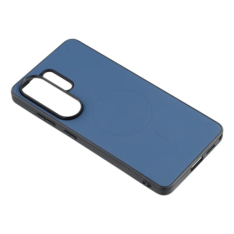 X-LEVEL для Samsung Galaxy S26 Ultra магнитный чехол задняя панель из ПК + ТПУ + искусственная кожа - синий