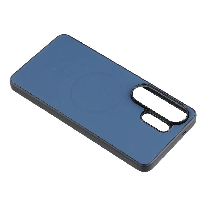 X-LEVEL для Samsung Galaxy S26 Ultra магнитный чехол задняя панель из ПК + ТПУ + искусственная кожа - синий