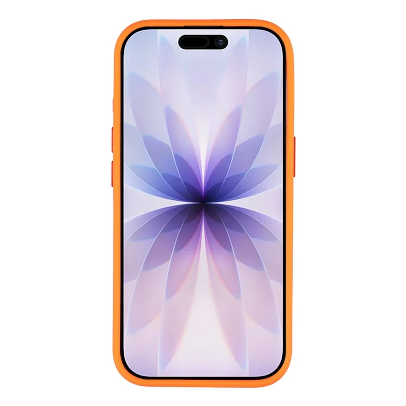KIGC Für iPhone 17 Drehbarer Ständer-Case TPU PC Anti-Drop-Handyhülle mit Objektivschutz - Orange
