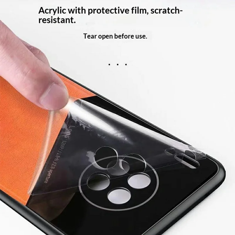 For iPhone Air Case Precise Cutout Leather Coated PC + TPU Phone Back Cover Built-in Metal Sheet - Green