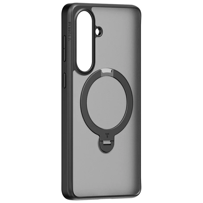 TORRAS Ostand Q3 Spin Series For Samsung Galaxy S26  /  S26 Pro Case Magnetic Rotating Kickstand PC + TPU Phone Cover