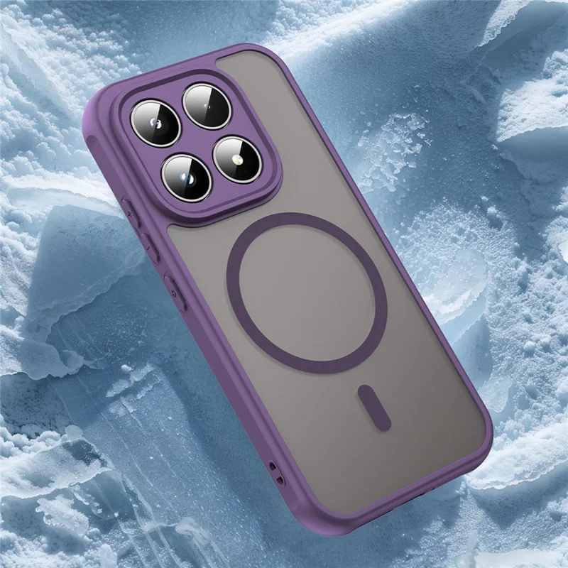 لـ شاومي 17 غطاء مغناطيسي مضاد للسقوط من مادة البولي كربونات + TPU - أرجواني