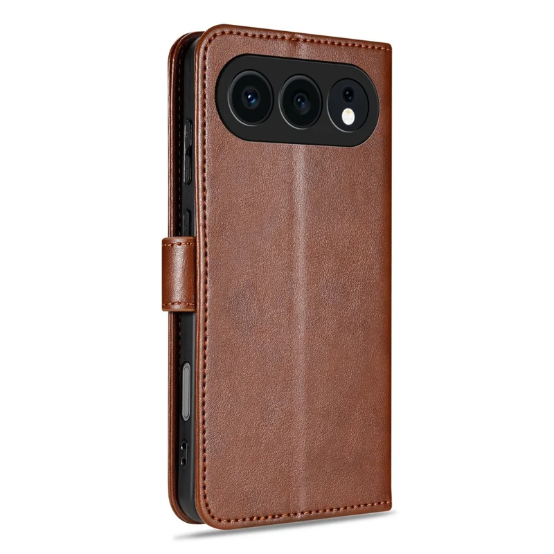AZNS Per Honor 500 5G Custodia Anti-Graffio Supporto in Pelle PU Portafoglio Cover per Telefono - Marrone