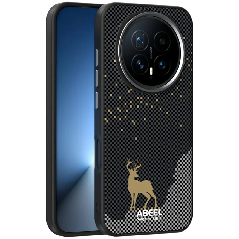ABEEL For Honor Magic8 5G Magnetic Case Ultra Slim PC TPU Phone Back Cover - Deer