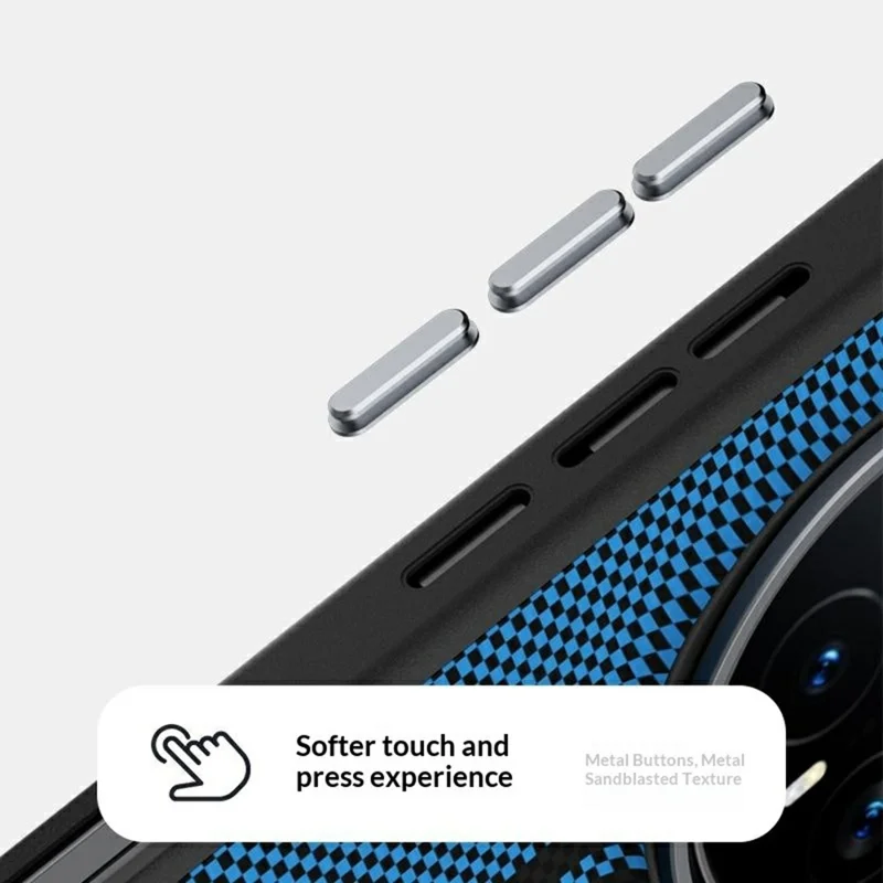 ABEEL For Honor Magic8 Pro 5G Magnetic Case Micro-Embossing 6D Printed PC TPU Aluminum Alloy Leather Phone Cover - Outstanding No. 1