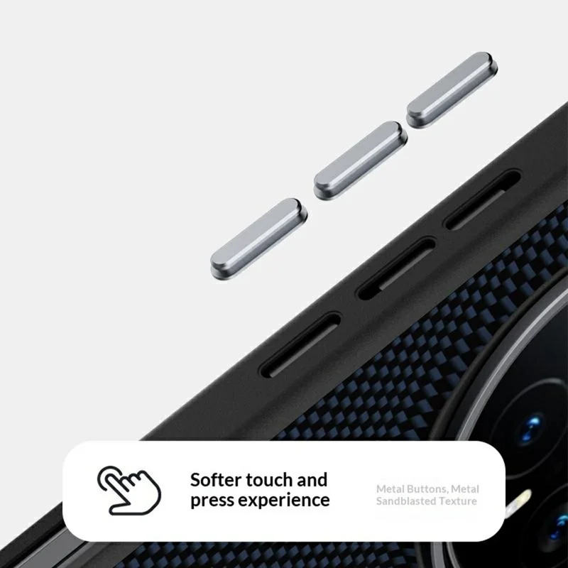 ABEEL pour Honor Magic8 Pro 5G étui magnétique imprimé en PC TPU aluminium cuir - Noir