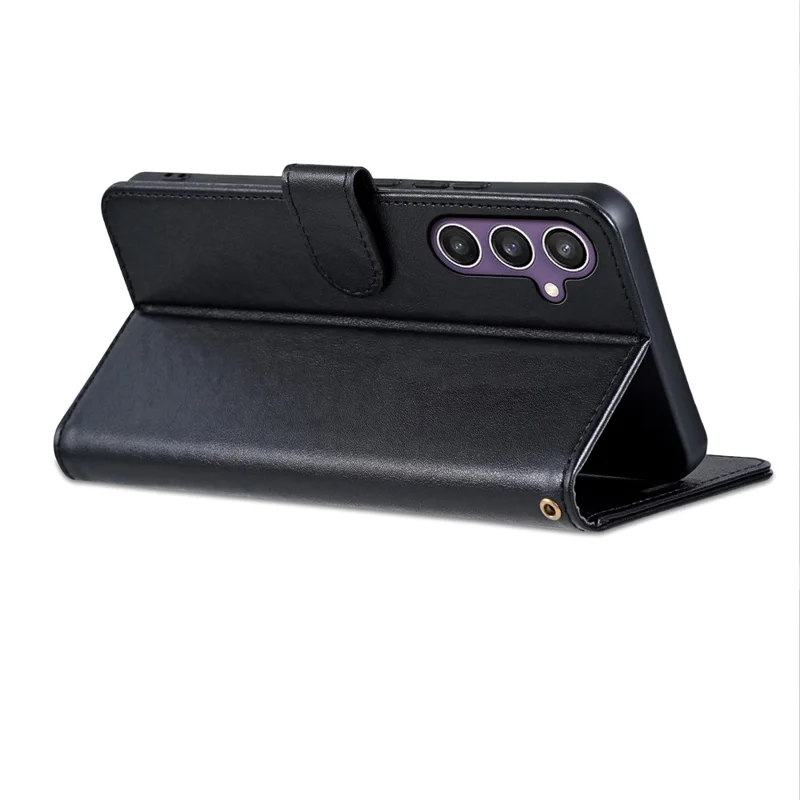 AZNS Custodia per Samsung Galaxy A57 Anti-Graffio con Supporto in Pelle PU Portafoglio Copertura per Telefono - Nero