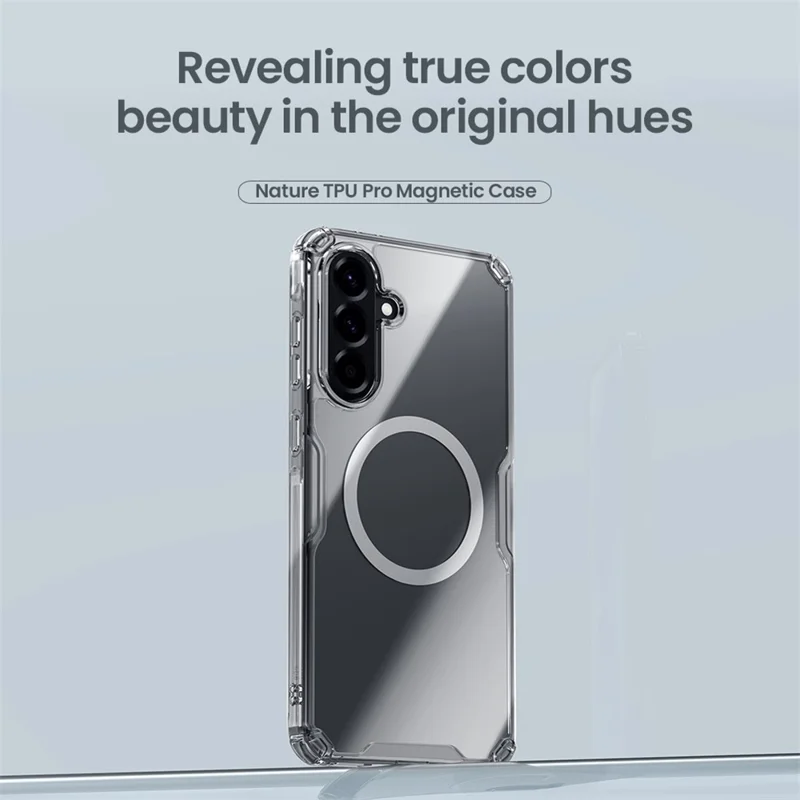 NILLKIN Nature Pro Series for Samsung Galaxy A57 5G Magnetic Case TPU + PC Ultra Clear Phone Cover