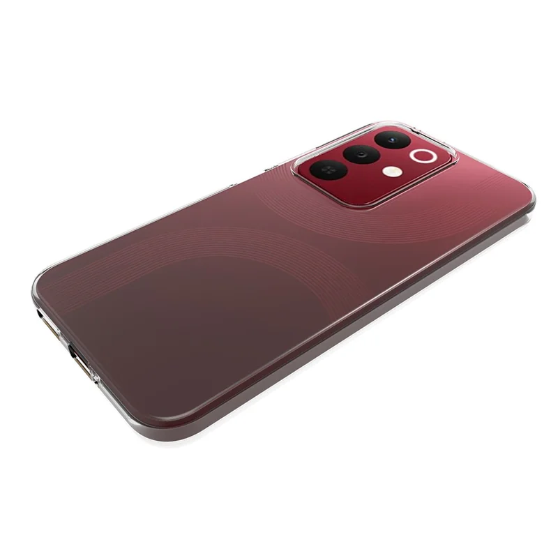 Coque pour Realme 15x (Inde) 5G / C85 5G, résistante aux traces d'eau, en TPU transparent, housse arrière pour téléphone