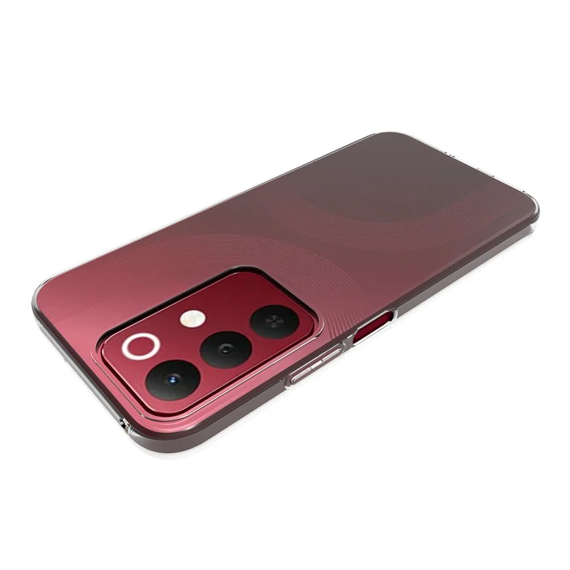 Coque pour Realme 15x (Inde) 5G / C85 5G, résistante aux traces d'eau, en TPU transparent, housse arrière pour téléphone