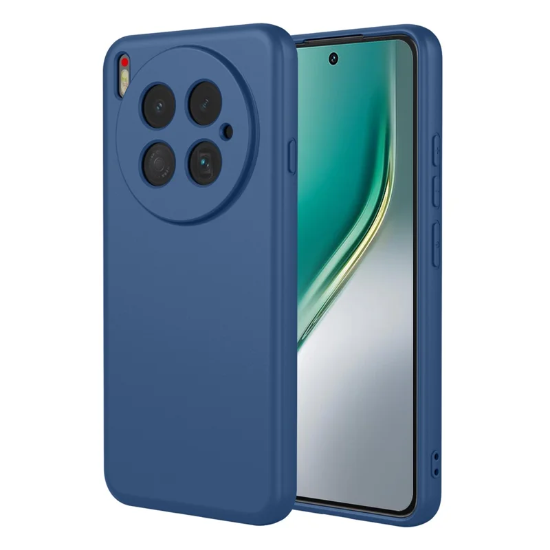 Für TECNO Camon 40 Premier 5G Hülle, flüssiges Silikon-Gefühl, weiche TPU-Schutzhülle – Blau