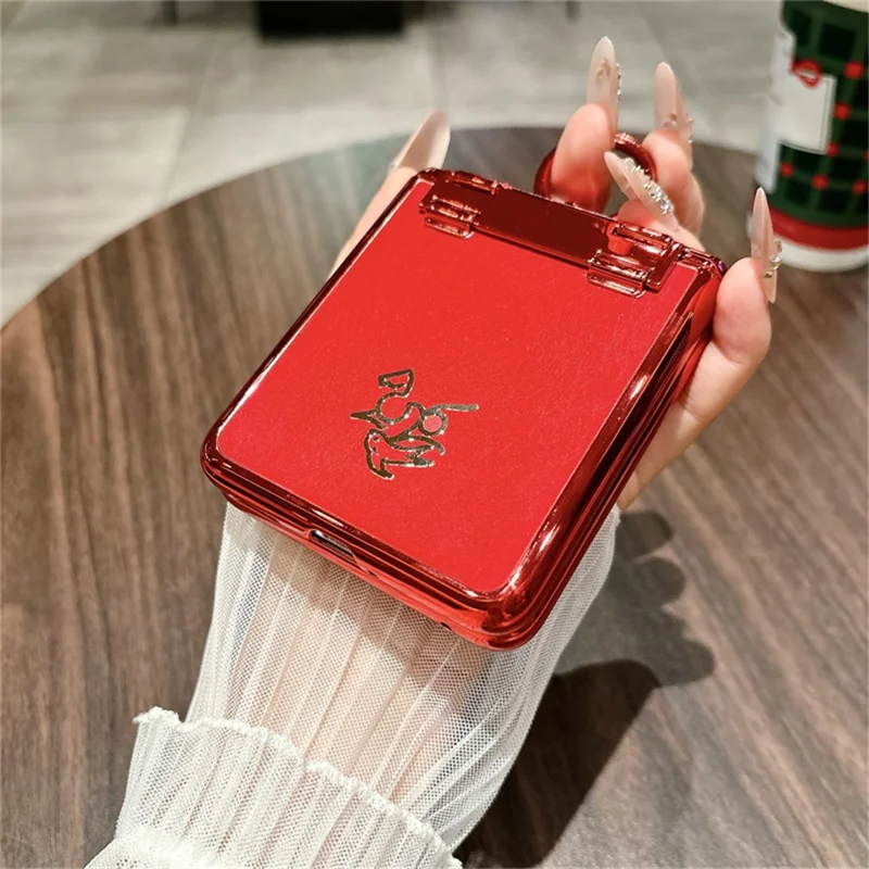 حالة لهواوي جيب 2 حالة سنة جديدة خيمة نمط الحصان غطاء الهاتف البولي كربونات مع حامل الخاتم وفيلم الشاشة الخلفي الزجاج المقسى