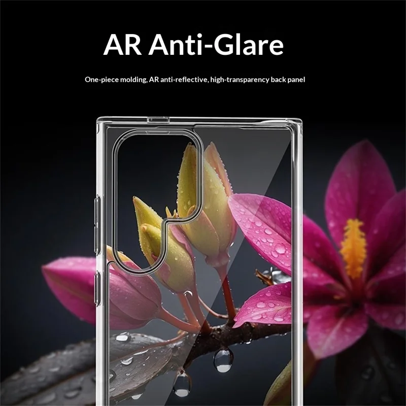 X-LEVEL Чехол для Samsung Galaxy S26 Ultra, прозрачный ударопрочный чехол из поликарбоната и ТПУ