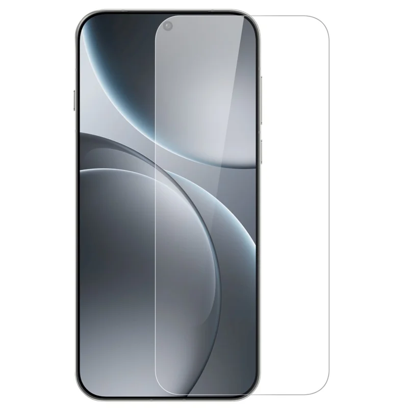 NORTHJO voor Oppo Find X9 Pro 5G hoesje zacht TPU transparant telefoonhoesje met gehard glas screenprotector (ondersteunt vingerafdrukontgrendeling)