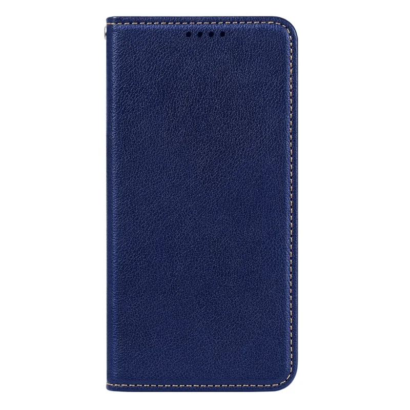 For Samsung Galaxy A27 Case Wallet RFID Blocking Leather Phone Cover Strong Magnetic Closure - Blue