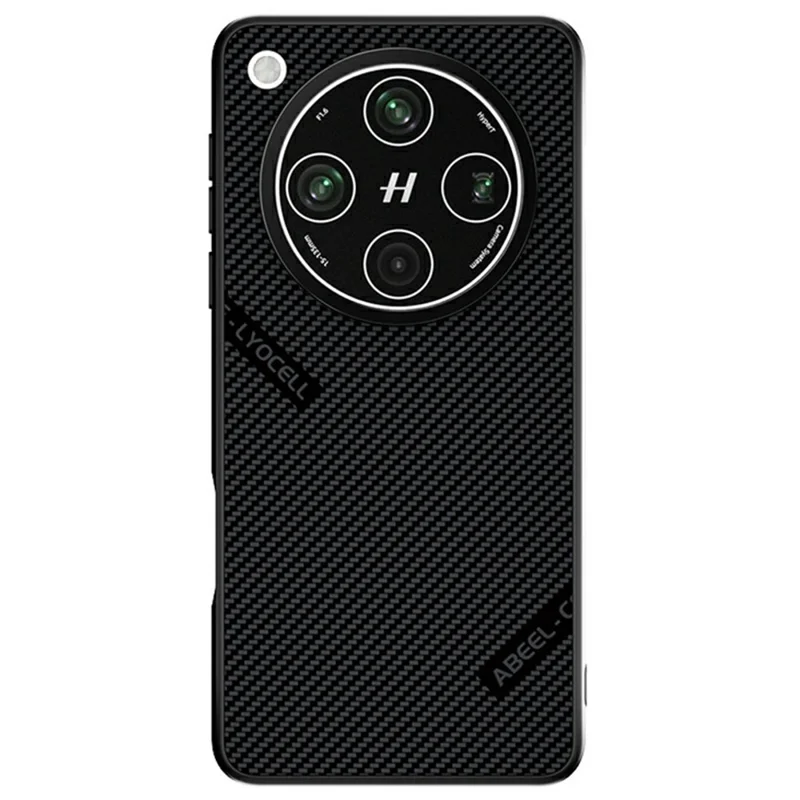 سلسلة ABEEL CF-Lyocell لهاتف Oppo Find X8 Pro 5G غطاء مغناطيسي مع بطانة من الألياف الدقيقة + PC + غطاء هاتف E-TPU - الرقم 1