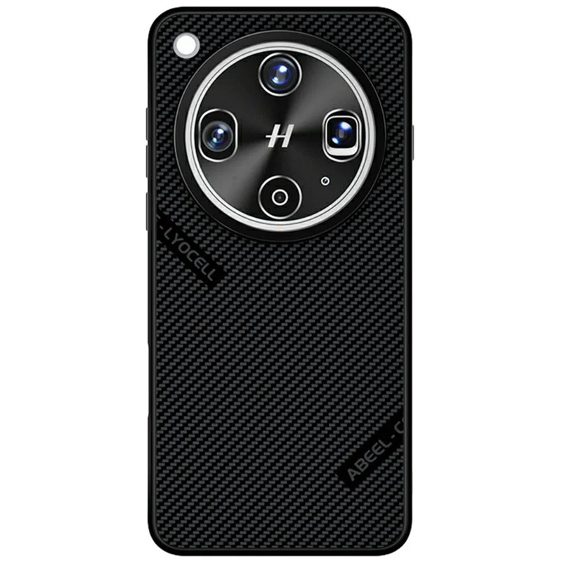 ABEEL CF-Lyocell Series For Oppo Find X8 Ultra 5G Magnetic Case Microfiber + PC + E-TPU Phone Cover - No.1