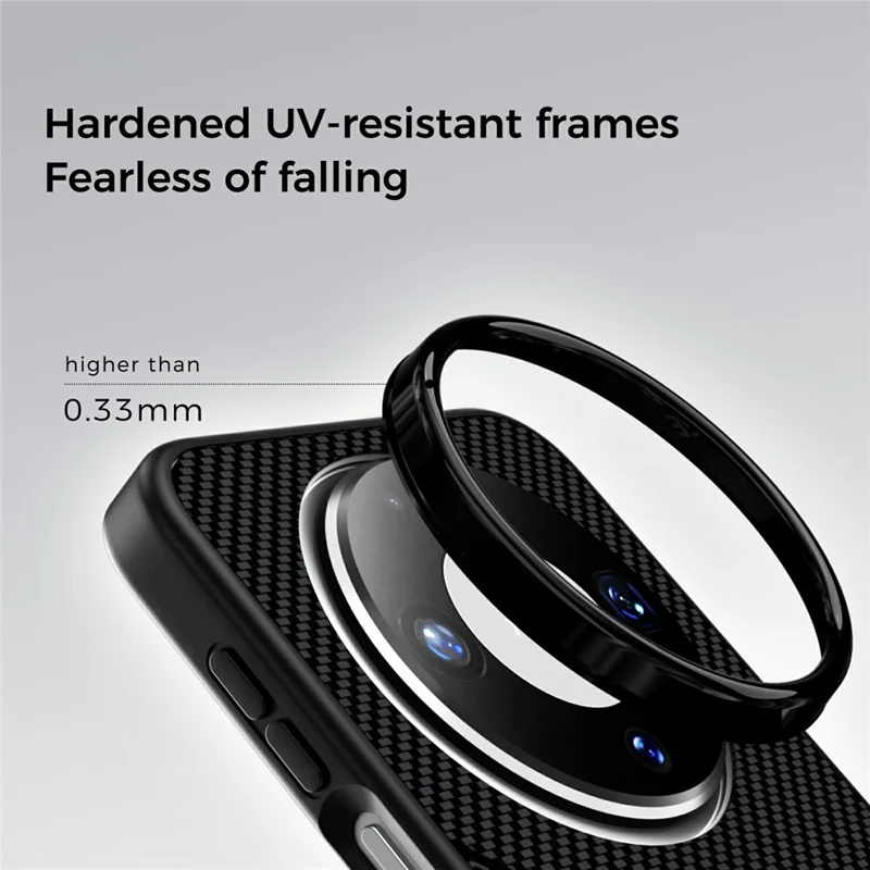 ABEEL CF-Lyocell Series Para Huawei Mate 80 Pro Funda Magnética Microfibra + PC + E-TPU - No.1