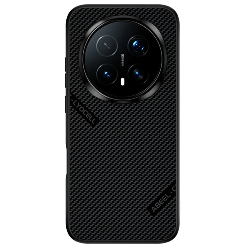 ABEEL CF-Lyocell Series For Honor Magic8 Pro 5G Magnetic Case Microfiber + PC + E-TPU Phone Cover - No.1