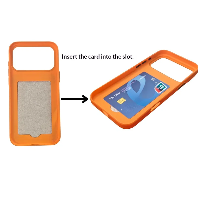 JAUCASE Capa para iPhone 17 Pro Max Compatível com MagSafe, Capa Traseira em Tecido Técnico + PC com Ranhura para Cartões - Azul