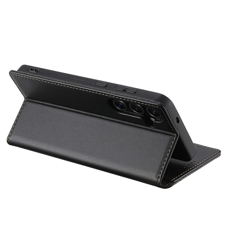 N.BEKUS P3 Para Samsung Galaxy S26 / S26 Pro Funda con Billetera, Bloqueo RFID, Soporte, Funda Abatible de Cuero PU - Negro