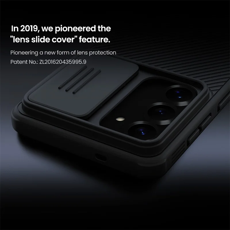 NILLKIN Camshield Pro Series for Samsung Galaxy S26 Case PC + TPU Slide Camera Lid Phone Cover