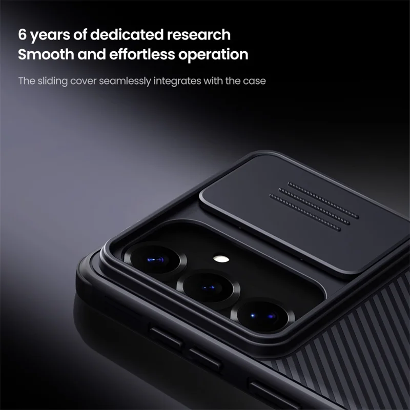 NILLKIN Camshield Pro Series for Samsung Galaxy S26 Case PC + TPU Slide Camera Lid Phone Cover