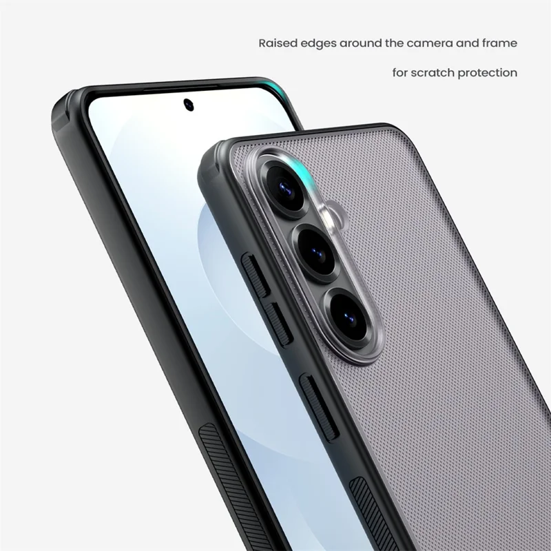 NILLKIN Super Frosted Shield Pro For Samsung Galaxy S26+ Case Matte PC TPU Clear Black Phone Back Cover