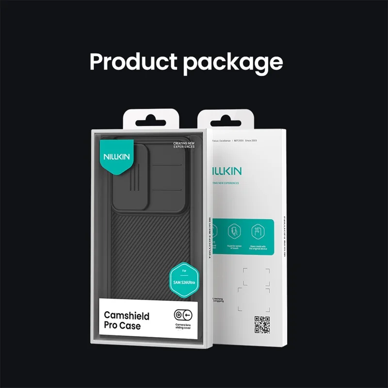 NILLKIN Camshield Pro Series for Samsung Galaxy S26 Ultra Case PC + TPU Slide Camera Lid Phone Cover