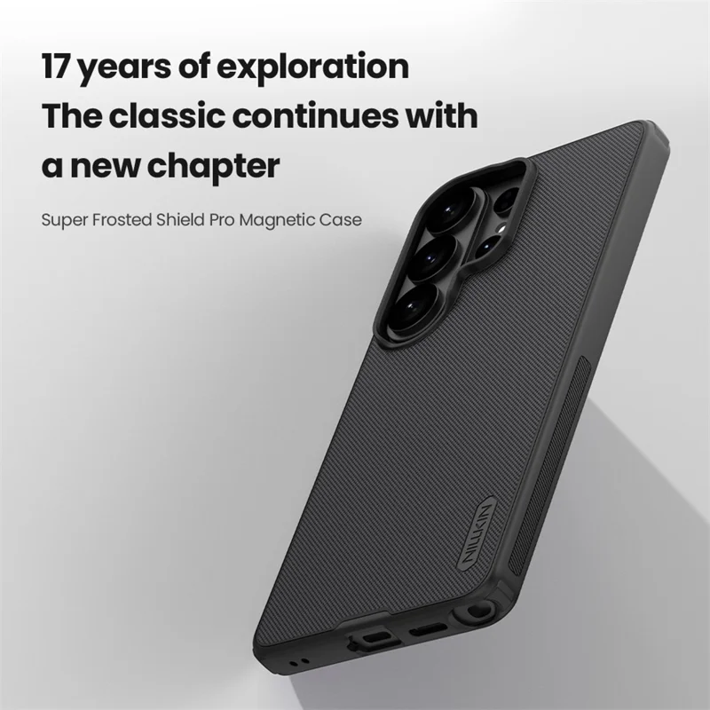 NILLKIN Super Frosted Shield Pro for Samsung Galaxy S26 Ultra Magnetic Case PC + TPU Phone Cover