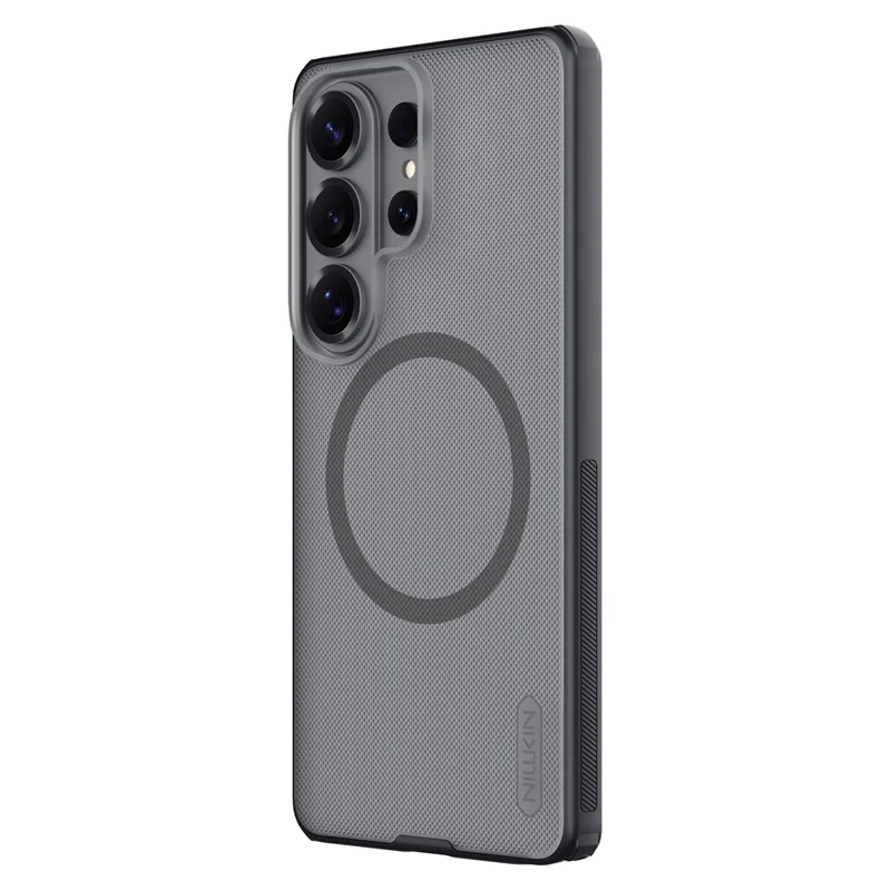 NILLKIN Super Frosted Shield Pro for Samsung Galaxy S26 Ultra Magnetic Case Matte PC TPU Clear Black Phone Back Cover