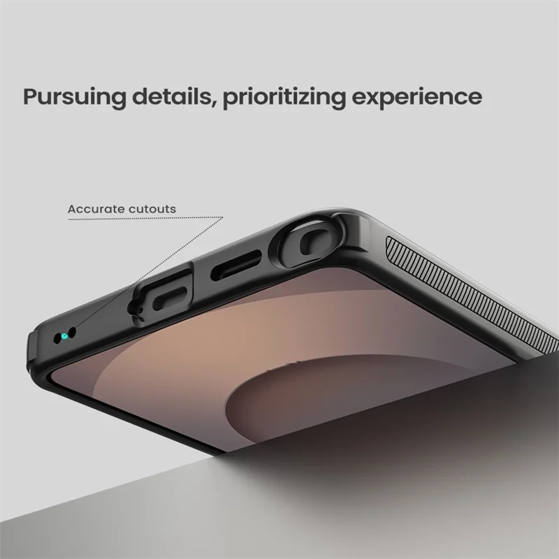 NILLKIN Super Frosted Shield Pro For Samsung Galaxy S26 Ultra Case Matte PC TPU Clear Black Phone Back Cover