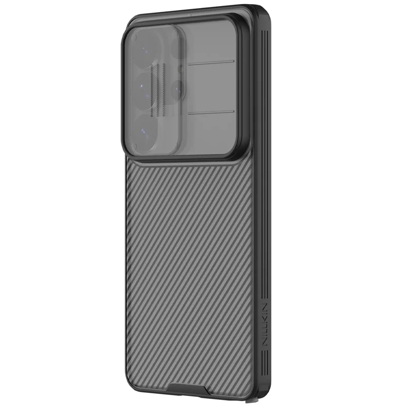 NILLKIN Camshield Pro Series For Samsung Galaxy S26 Ultra Case TPU + PC Clear Black Phone Cover with Camera Slider