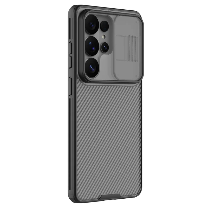 NILLKIN Camshield Pro Series For Samsung Galaxy S26 Ultra Case TPU + PC Clear Black Phone Cover with Camera Slider