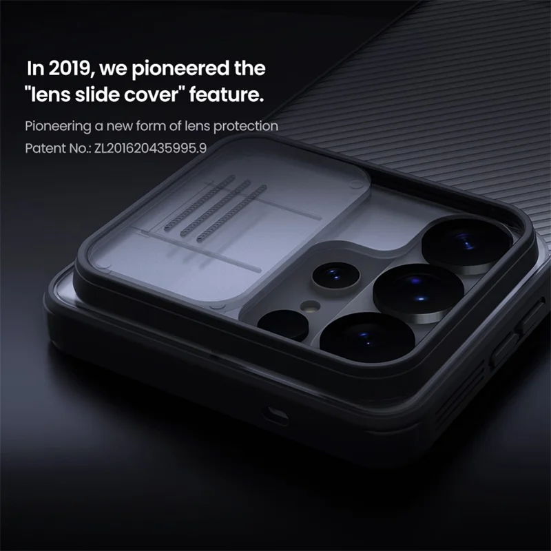 NILLKIN Camshield Pro Series For Samsung Galaxy S26 Ultra Case TPU + PC Clear Black Phone Cover with Camera Slider