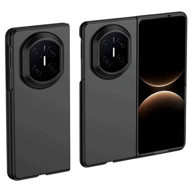 Für Huawei Mate X7 Hülle Skin-Touch-Textur Hart-PC-Fallesschutz - Schwarz