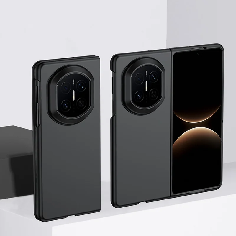 Für Huawei Mate X7 Hülle Skin-Touch-Textur Hart-PC-Fallesschutz - Schwarz