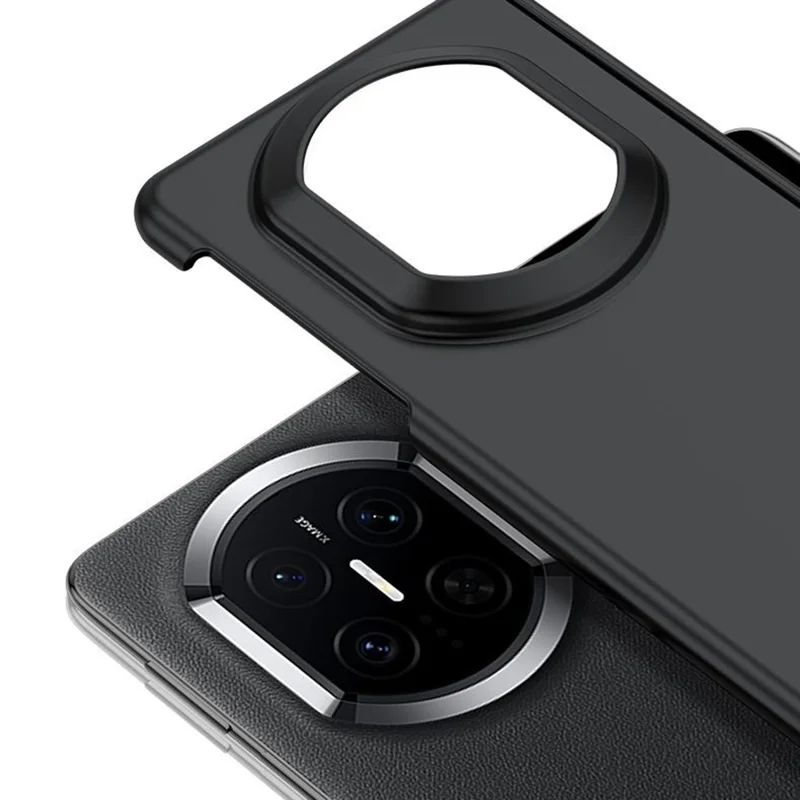 Für Huawei Mate X7 Hülle Skin-Touch-Textur Hart-PC-Fallesschutz - Schwarz