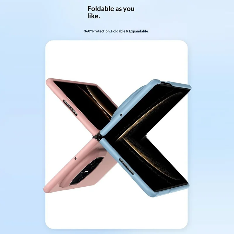 Für Huawei Mate X7 Hülle Skin-Touch-Textur Hart-PC-Fallesschutz - Schwarz