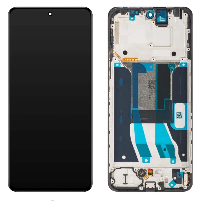 For Realme 12 4G Grade S AMOLED Screen and Digitizer Assembly + Frame (without Logo)