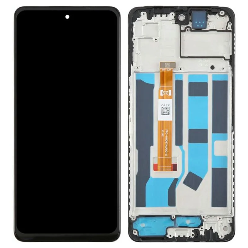 Schermo LCD di grado B per Oppo A60 4G e Assemblaggio del digitalizzatore + Telaio (senza logo)