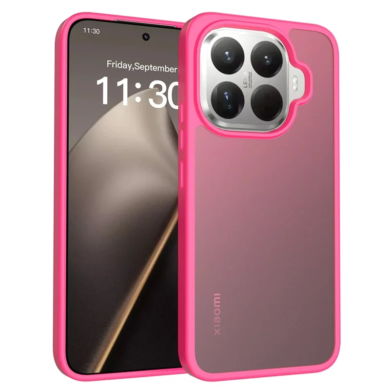 Compra al por mayor de funda para Xiaomi 15T Pro, tacto piel, TPU y policarbonato, trasera para teléfono - Rosa
